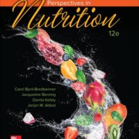Manual Solution Wardlaw's Perspectives in Nutrition 12 by Carol Byrd-Bredbenner, Jacqueline Berning, Danita Kelley, Jaclyn Abbot
