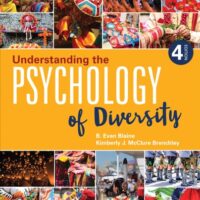 Manual Solutions for Understanding the Psychology of Diversity 4 by Bruce E. Blaine, Kimberly J. McClure Brenchley
