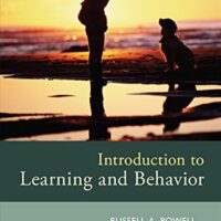 Full Download Manual Solution Introduction to Learning and Behavior 5 by Russell A. Powell, P. Lynne Honey, Diane G. Symbaluk