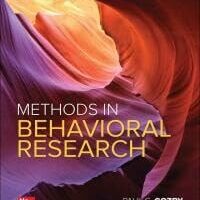 Manual Solutions for Methods in Behavioral Research 15 by Paul Cozby, Scott Bates
