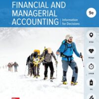 Manual Solutions for Financial and Managerial Accounting 9 by John Wild, Ken Shaw