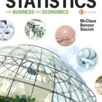 Full Download Test Bank Statistics for Business and Economics 13 by James McClave, P. George Benson, Terry Sincich