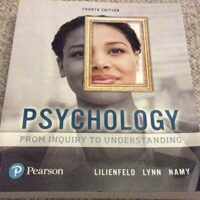 Manual Solutions for Psychology: From Inquiry to Understanding (4th Edition) 4 by Scott O. Lilienfeld, Steven J. Lynn, Laura L. Namy