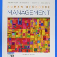 Full Download Manual Solution Human Resource Management 16 by Sean Valentine, Patricia Meglich, Robert L. Mathis, John Jackson