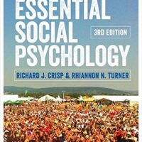 Full Download Manual Solution for Essential Social Psychology Third by Richard J. Crisp, Rhiannon Turner