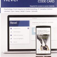 Manual Solutions for Revel for Psychology: From Inquiry to Understanding, Fourth Canadian Edition -- Access Card 4 by Scott Lilienfeld, Steven Lynn, Laura Namy, Nancy Woolf, Ken Cramer, Rodney Schmaltz