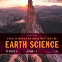 Full Download Manual Solution Applications and Investigations in Earth Science 9 by Edward Tarbuck, Frederick Lutgens, Dennis Tasa