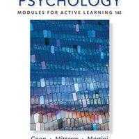 Manual Solution Psychology: Modules for Active Learning 14 by Dennis Coon, John O. Mitterer, Tanya S. Martini
