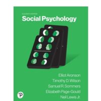 Manual Solution Social Psychology [RENTAL EDITION] 11 by Elliot Aronson, Timothy D. Wilson, Robin M. Akert, Samuel R Sommers