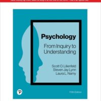 Manual Solution Psychology: From Inquiry to Understanding 5 by Scott Lilienfeld, Steven Lynn, Laura Namy
