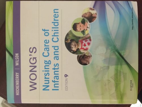 Manual Solutions for Wong's Nursing Care of Infants and Children 9th by Wilson Hockenberry