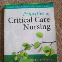Full Download Test Bank Priorities in Critical Care Nursing 6 by Linda D. Urden DNSc RN CNS NE-BC FAAN, Kathleen M. Stacy PhD APRN-CNS CCNS FCNS, Mary E. Lough PhD RN CCNS FCCM FAHA FCNS FAAN