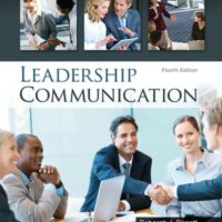 Manual Solution Leadership Communication 4 by Deborah Barrett