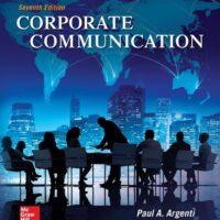 Manual Solutions for Corporate Communication 7 by Paul A Argenti