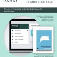 Full Download Manual Solution Revel for Theories of Personality: Understanding Persons -- Combo Access Card 7 by Susan Cloninger Ph.D.