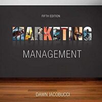 Manual Solution for Marketing Management 5 by Dawn Iacobucci
