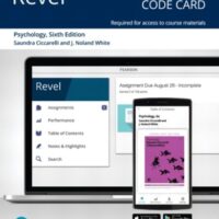 Manual Solution for Psychology -- Revel Access Code 6 by Saundra Ciccarelli, J. White
