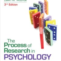 Manual Solutions for The Process of Research in Psychology 3 by Dawn M. McBride