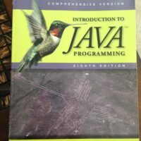 Manual Solution Introduction to Java Programming: Comprehensive Version Comprehensive by Y. Daniel Liang