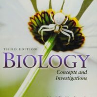 Full Download Manual Solution Biology: Concepts and Investigations 3 by Mariëlle Hoefnagels