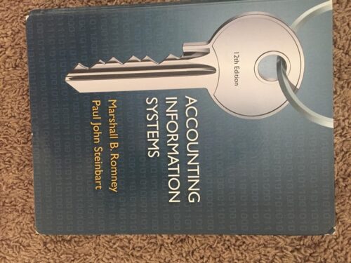 Full Download Test Bank Accounting Information Systems, 12th Edition 12th by Marshall B. Romney, Paul J. Steinbart