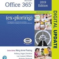 Full Download Manual Solution for Exploring Microsoft Office 2019 Introductory 1 by Mary Poatsy, Keith Mulbery, Lynn Hogan, Jason Davidson, Linda Lau, Rebecca Lawson, Jerri Williams, Amy Rutledge, Diane Kosharek