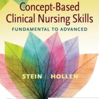 Full Download Manual Solution for Concept-Based Clinical Nursing Skills: Fundamental to Advanced 1 by Loren Nell Melton Stein MSN RNC-NIC, Connie J Hollen RN MS