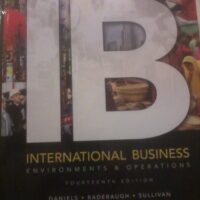 Manual Solution International Business: Environments & Operations 14 by John Daniels, Lee Radebaugh, Daniel Sullivan