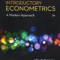 Full Download Manual Solution Introductory Econometrics: A Modern Approach (MindTap Course List) 7 by Jeffrey M. Wooldridge