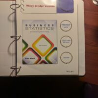Manual Solution Business Statistics, Binder Ready Version: For Contemporary Decision Making 8 by Ken Black