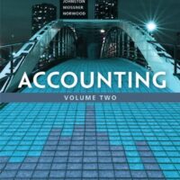 Manual Solutions for Accounting, Volume 2, Ninth Canadian Edition (9th Edition) 9 by Charles T. Horngren