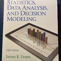 Full Download Manual Solution Statistics, Data Analysis, and Decision Modeling 5 by James Evans
