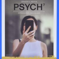 Full Download Manual Solution PSYCH (MindTap Course List) 7 by Spencer A. Rathus