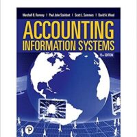 Full Download Test Bank Accounting Information Systems [RENTAL EDITION] 15 by Marshall B. Romney, Paul J. Steinbart