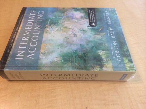 Manual Solution Intermediate Accounting 1 by Elizabeth Gordon, Jana Raedy, Alexander Sannella