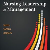 Full Download Test Bank Essentials of Nursing Leadership & Management Eighth by Sally A. Weiss EdD APRN FNP-C CNE ANEF, Ruth M. Tappen EdD RN FAAN, Karen Grimley PhD MBA RN NEA-BC FACHE