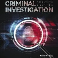 Manual Solution Criminal Investigation (MindTap Course List) 12 by Kären M. Hess, Christine Hess Orthmann, Henry Lim Cho