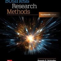 Manual Solution for Schindler, P: ISE Business Research Methods 14th Edition by Pamela S. Schindler