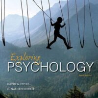 Manual Solution Exploring Psychology Tenth by David G. Myers, C. Nathan DeWall