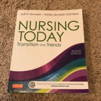 Manual Solutions for Nursing Today: Transition and Trends (Nursing Today: Transition & Trends (Zerwekh)) 8 by JoAnn Zerwekh EdD RN, Ashley Garneau PhD RN