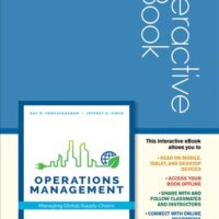 Full Download Test Bank Operations Management Interactive eBook: Managing Global Supply Chains 1 by Ray R. Venkataraman, Jeffrey K. Pinto