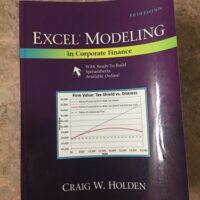Full Download Manual Solution Excel Modeling in Corporate Finance 5 by Craig Holden
