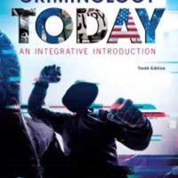 Full Download Manual Solution Criminology Today: An Integrative Introduction [RENTAL EDITION] 10 by