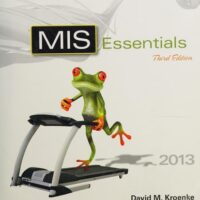 Manual Solution MIS Essentials 3 by David M. Kroenke