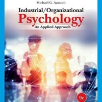 Manual Solutions for Industrial/Organizational Psychology: An Applied Approach 9 by Michael G. Aamodt