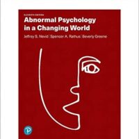Full Download Test Bank Abnormal Psychology in a Changing World [RENTAL EDITION] 11 by Jeffrey S Nevid, Spence A Rathus, Beverly Greene