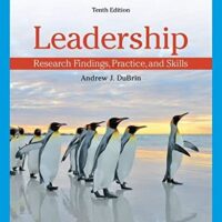 Manual Solution Leadership: Research Findings, Practice, and Skills 10 by Andrew J. DuBrin