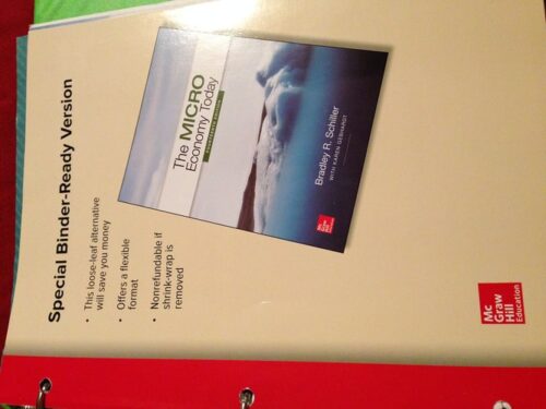 Manual Solution for The Micro Economy Today (The Mcgraw-hill Series Economics) 14 by Bradley Schiller, Karen Gebhardt