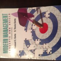 Manual Solution Modern Management: Concepts and Skills (13th Edition) 13 by Samuel C. Certo, S. Trevis Certo