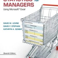 Full Download Manual Solution for Statistics for Managers Using Microsoft Excel 7 by David Levine, David Stephan, Kathryn Szabat